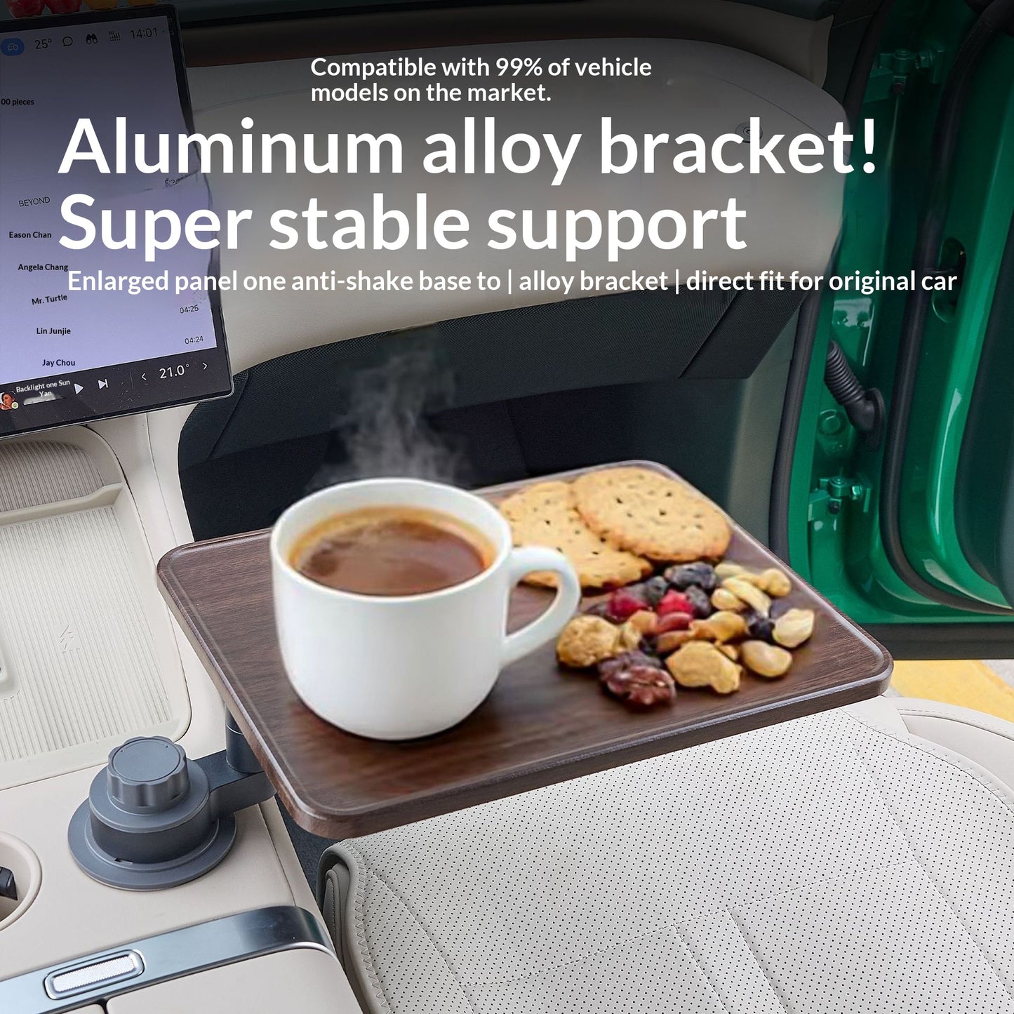 Car Table - Suspended Aluminum Alloy