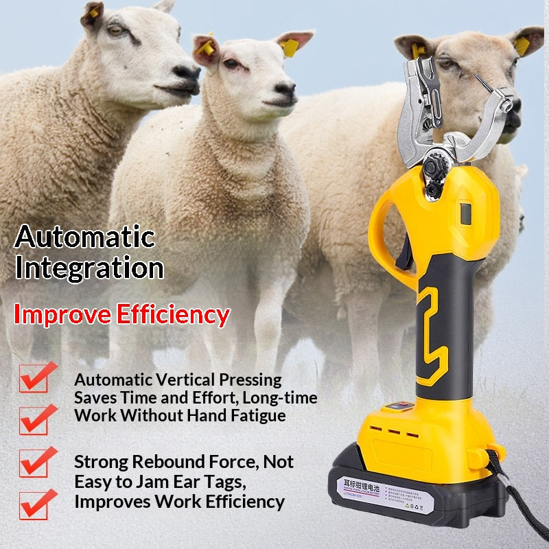 Electric Ear Tag Pliers with Ear Numbers