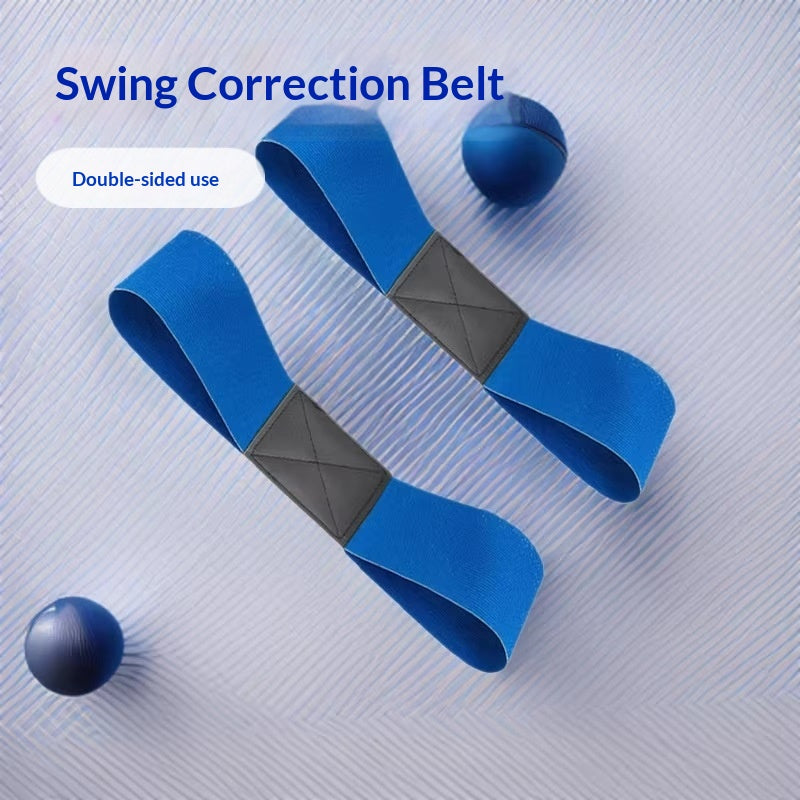 Hand-held Golf Swing Correction Band