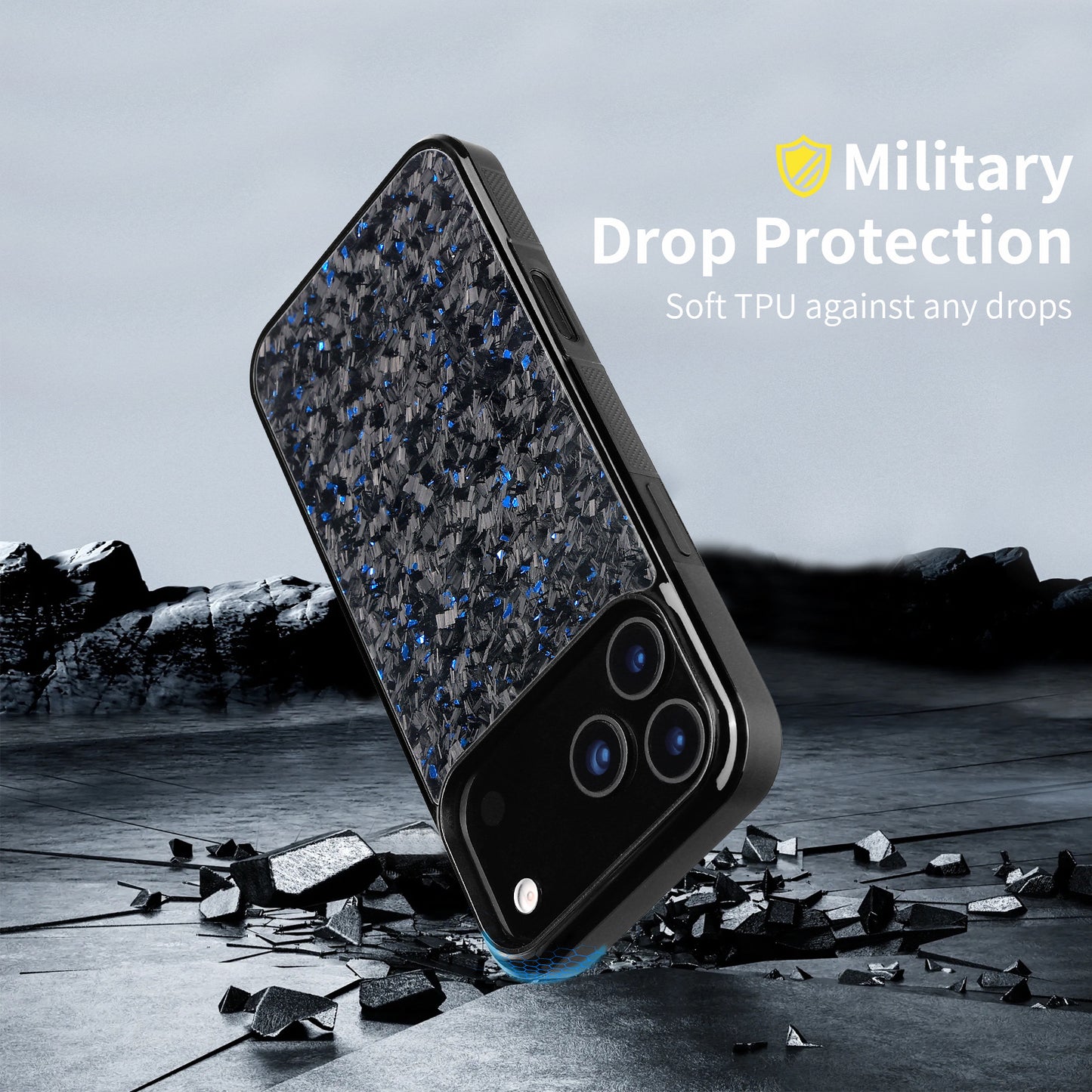 Compatible With The Forged Carbon Fiber Phone Case