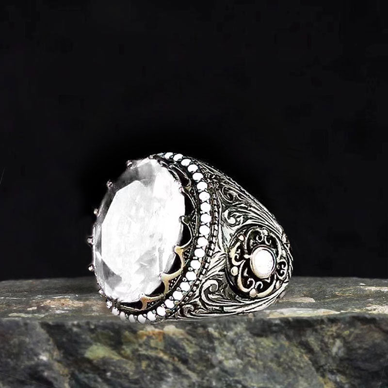 Vintage-Style Band Ring