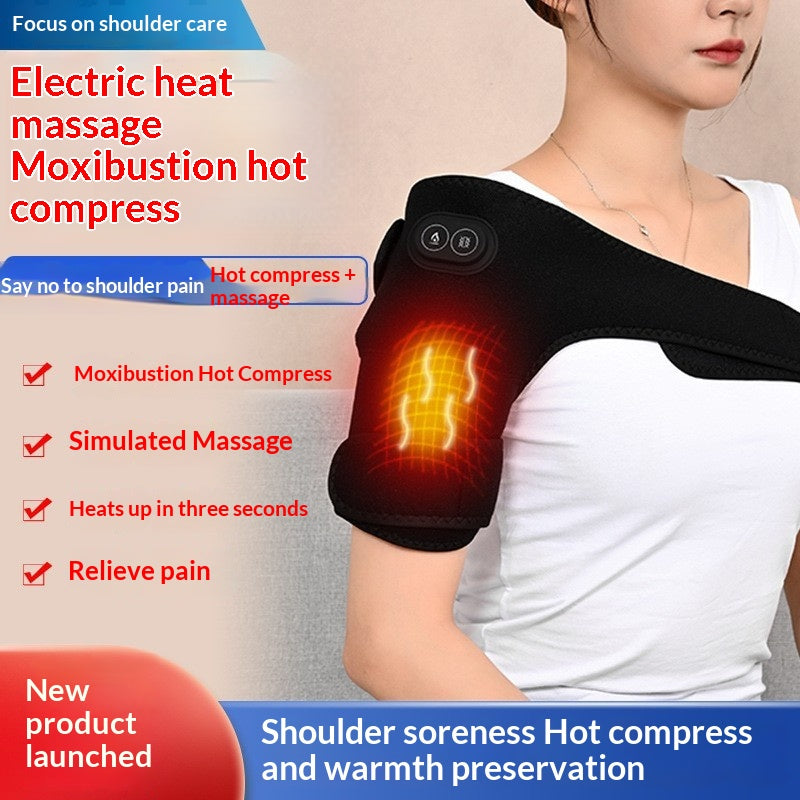 Shoulder Warmer with Electric Heating and Vibration