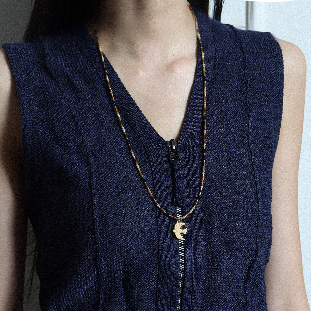 Tiger's Eye Bird Necklace for Women