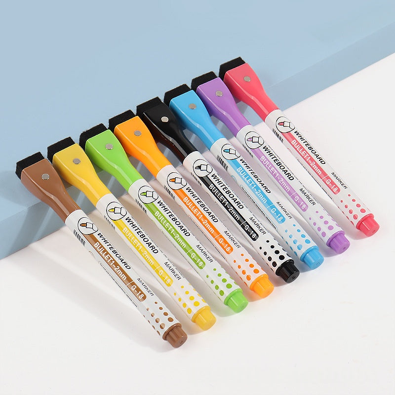 Erasable Water-Based Drawing Board with Markers