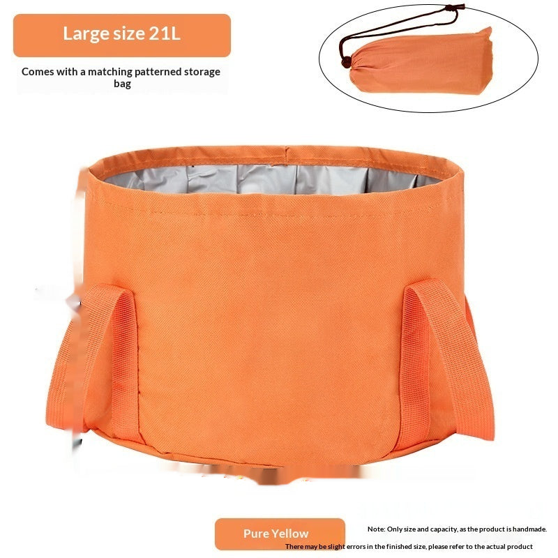 Foot Bath Bag with Portable Folding Design