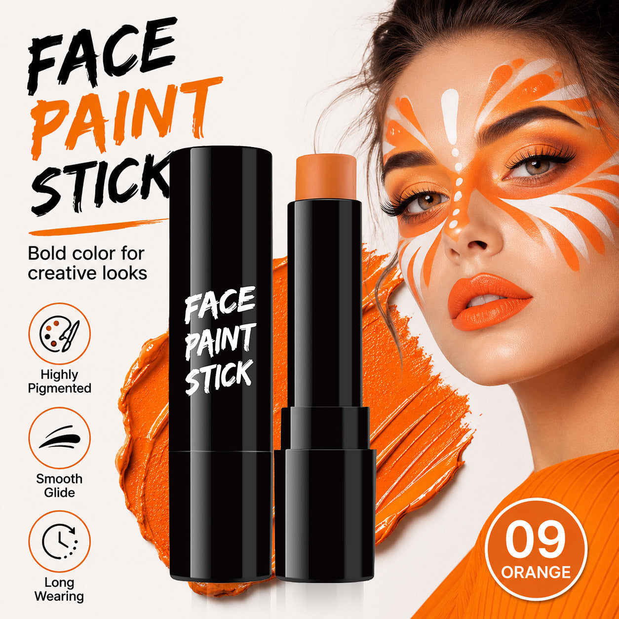 Waterproof Long-Lasting Face Paint Stick