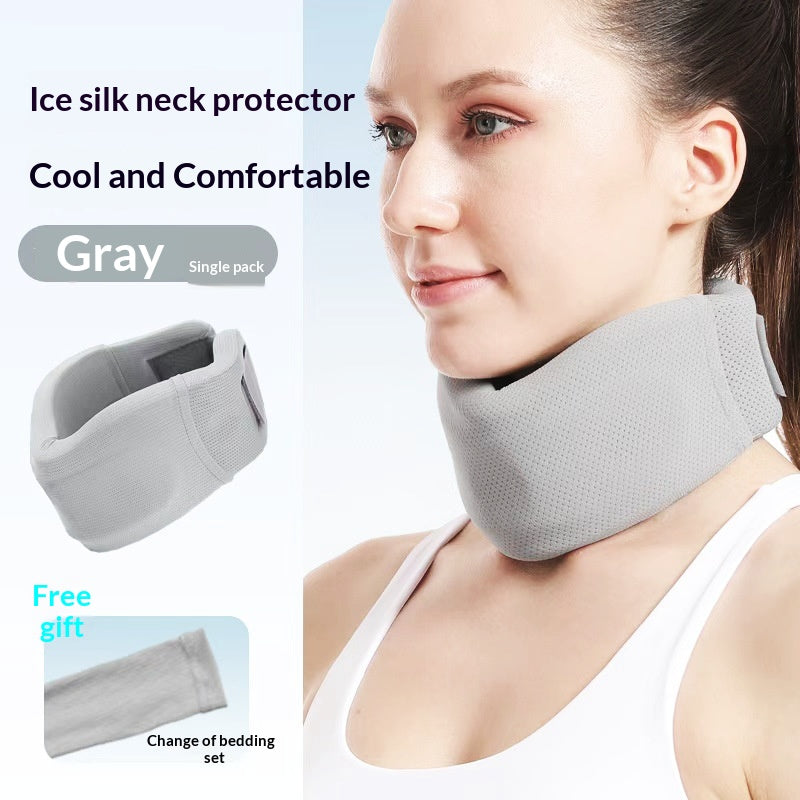 Women's Comfortable Ice Silk With Neck Protector And Neck Cover