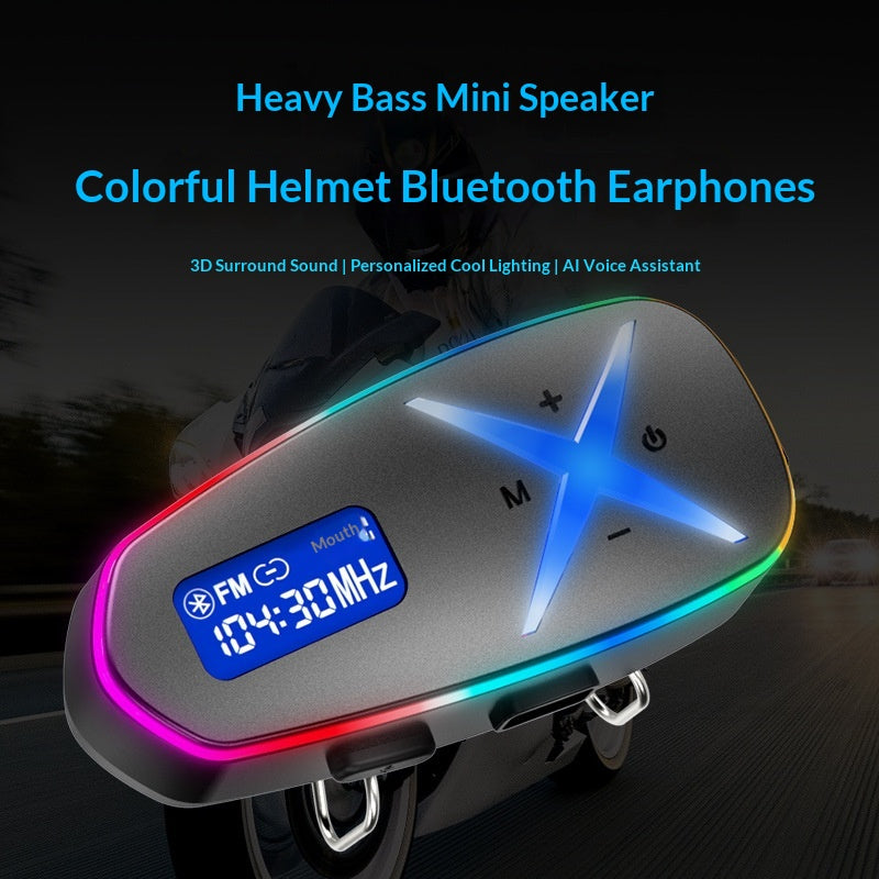 Helmet Headset with K16 Graffiti Design