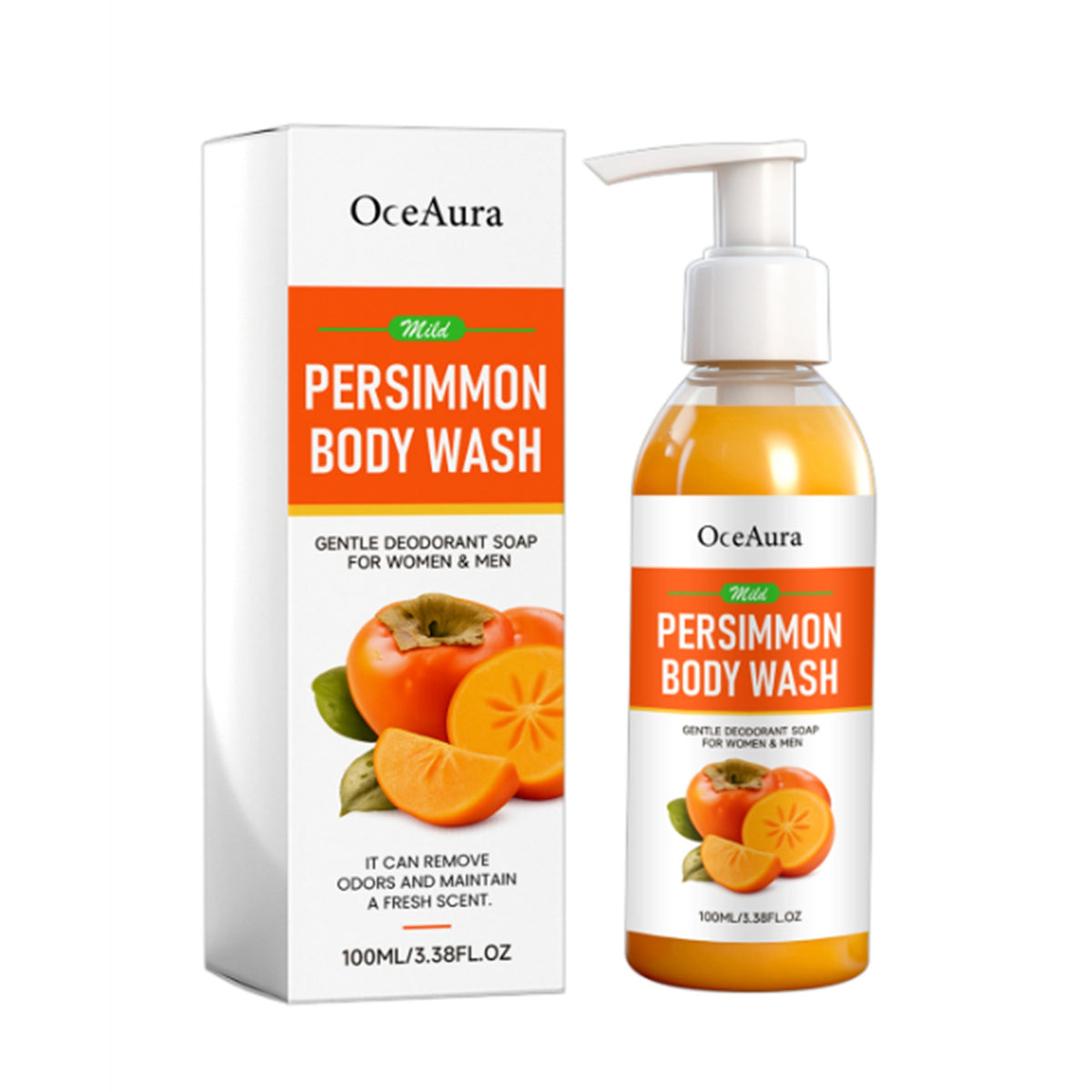 Persimmon Flavor Oil Control Shower Gel