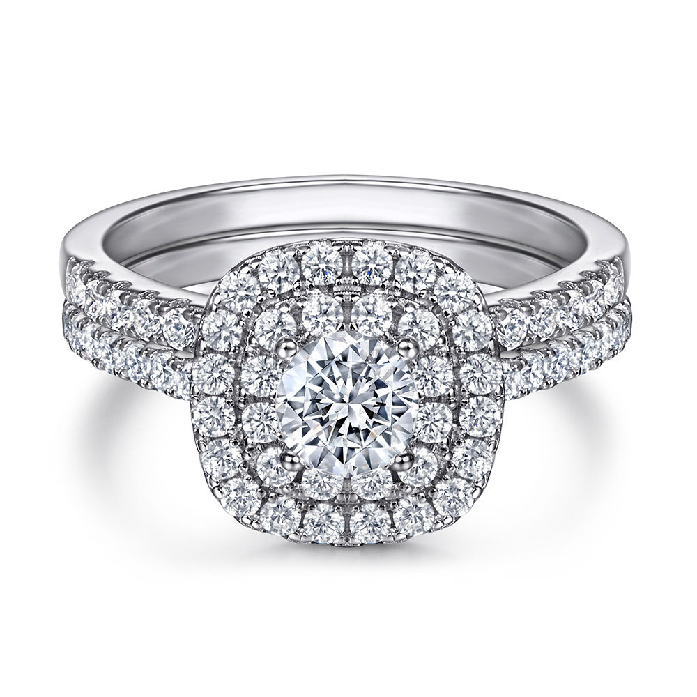 Ring Set - Sterling Silver Stacking Zircon