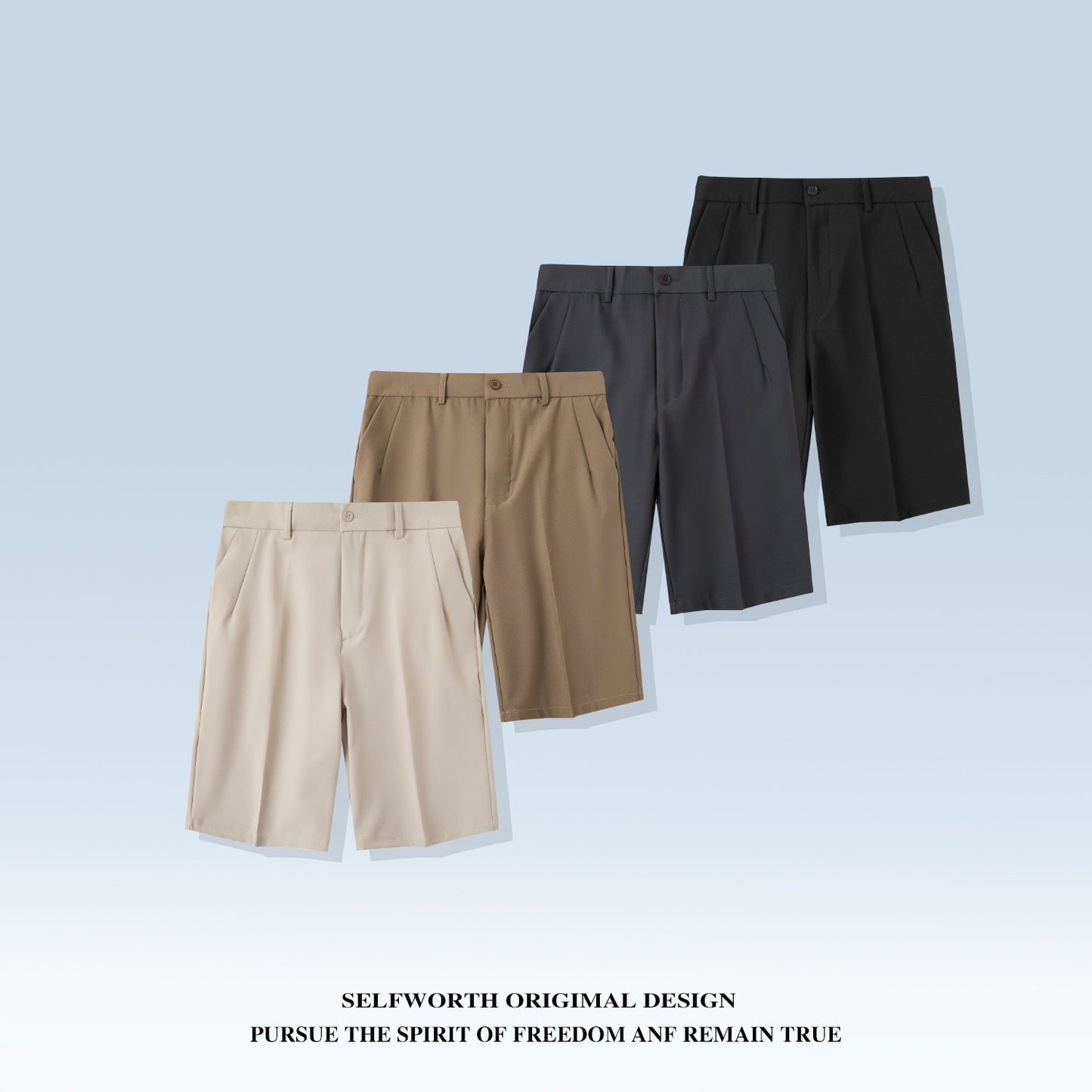 Thin Loose-Fit Plus-Size Casual Shorts