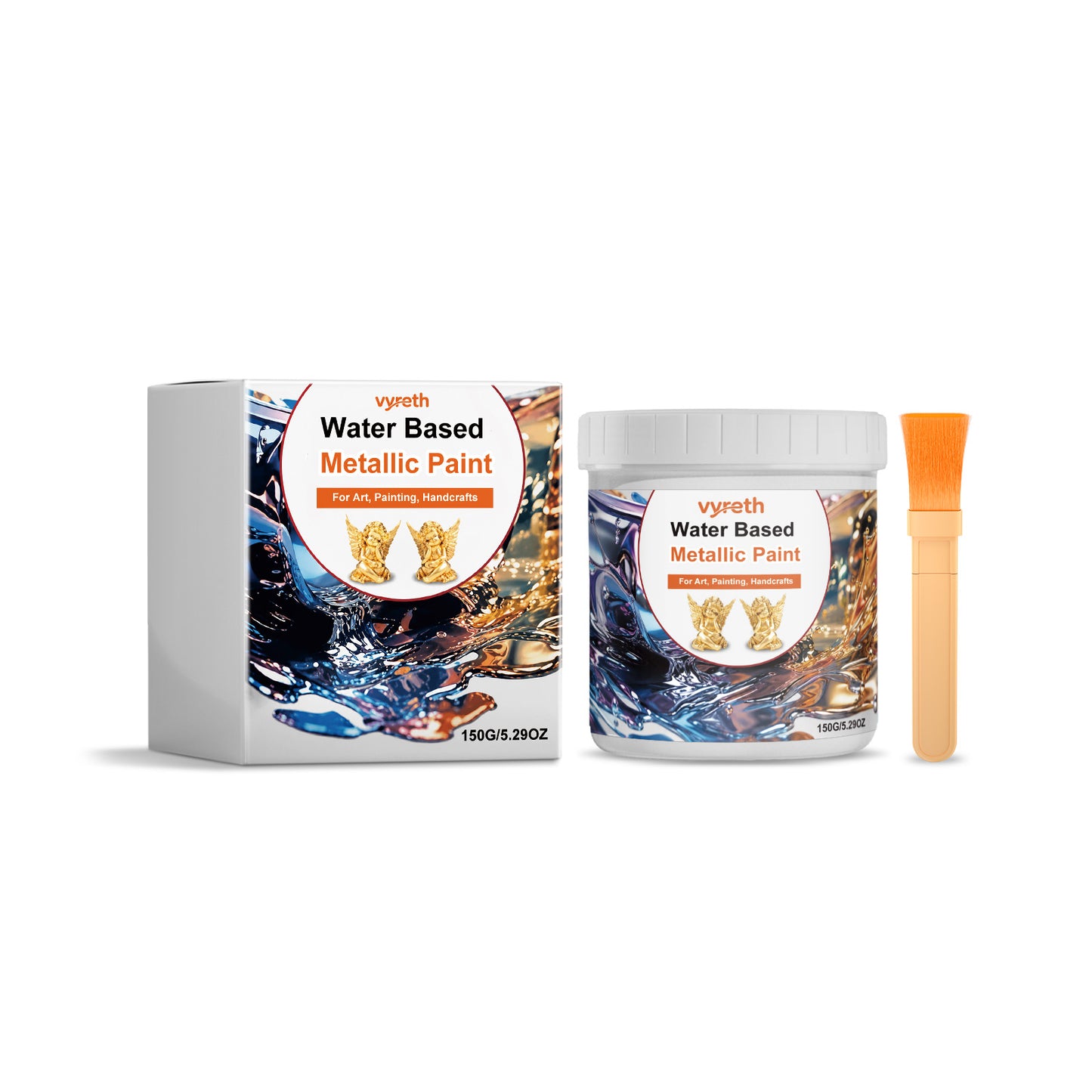 Water Based Metallic Paint