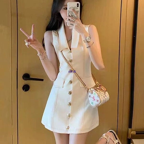 Mini Dress - Sleeveless Petite Chic