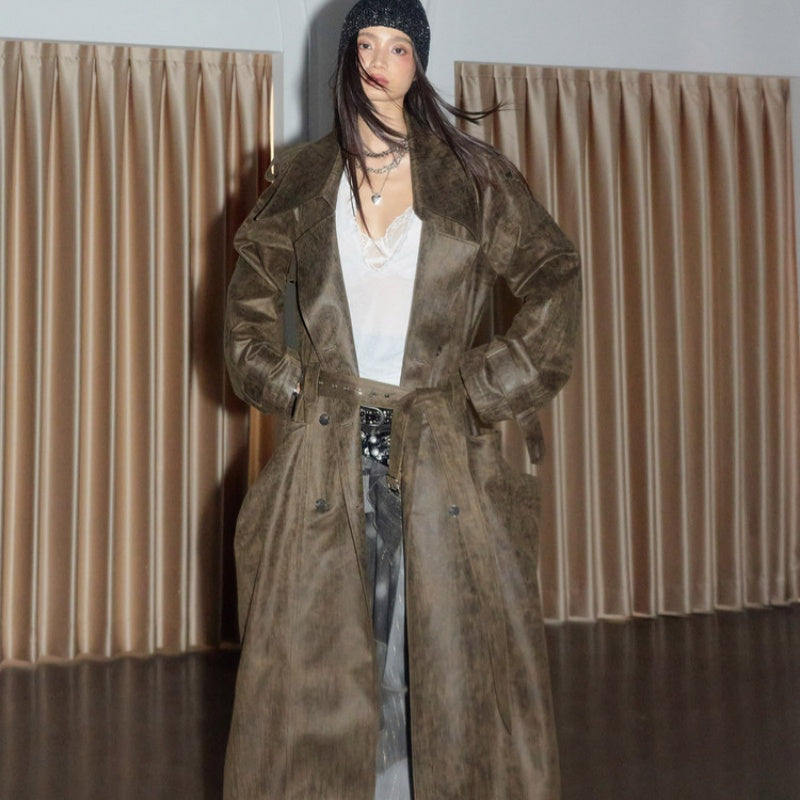 Retro Coat with Large Pockets