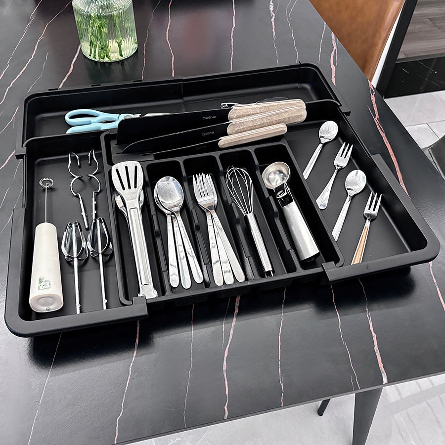 Cutlery Storage Box with Kitchen Compartments