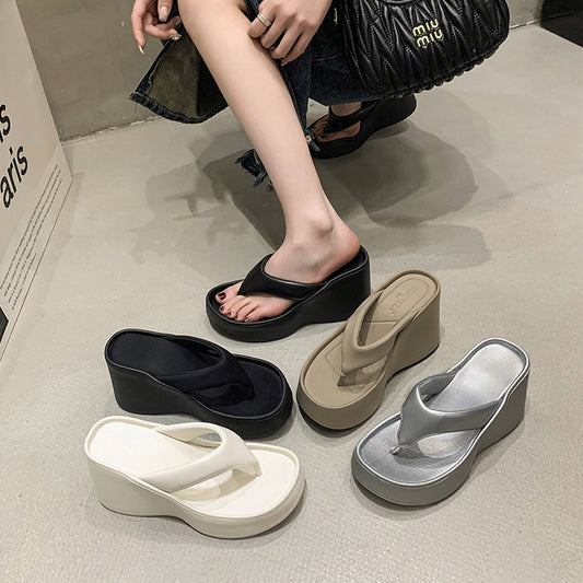 Summer Outdoor Beach Thick-soled Wedge Sandals