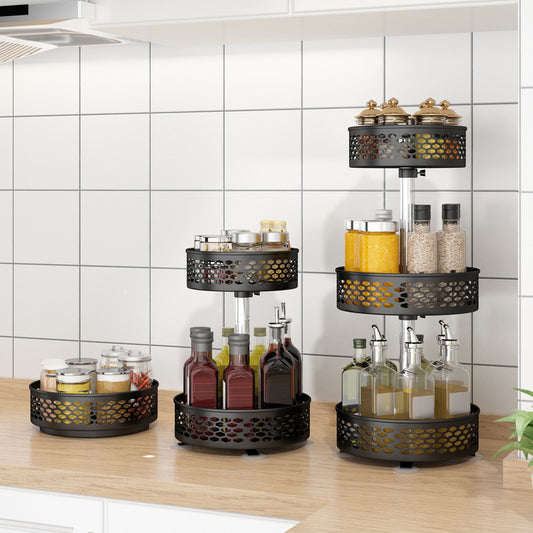 Carbon Steel Rotating Spice Rack
