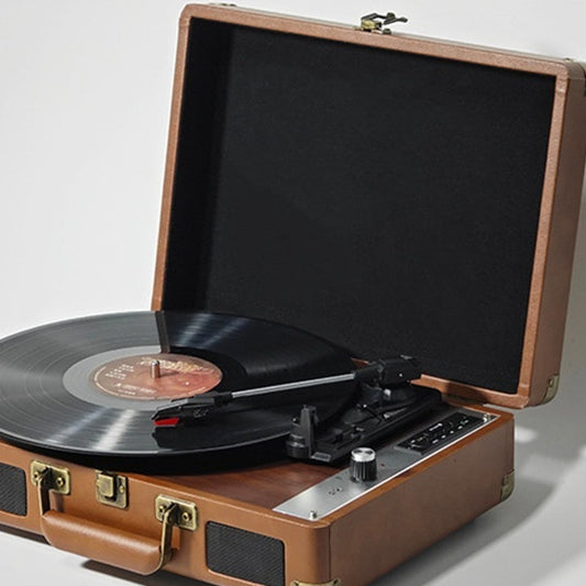 Decorative Vinyl Record in Antique Style