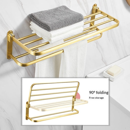 Bathroom Hardware Hanging Set with Shower Shelf