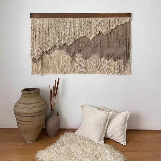 Wall Tapestry in Wabi-Sabi Style