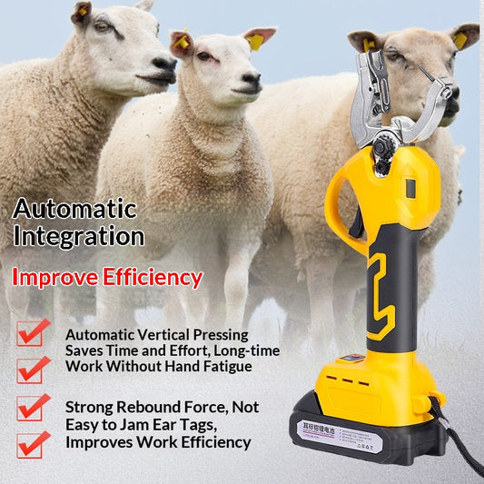 Electric Ear Tag Pliers with Ear Numbers