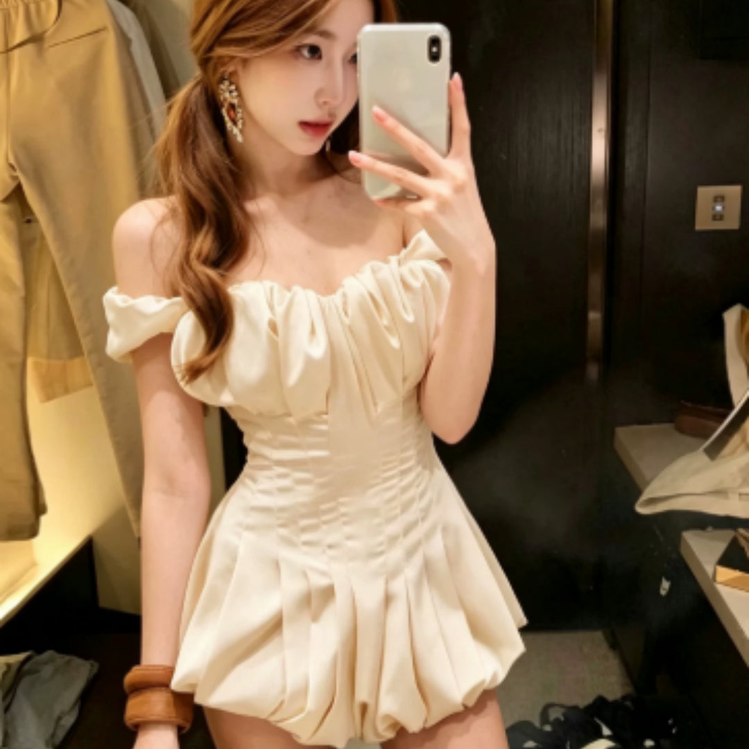 French A-Line Short Skirt