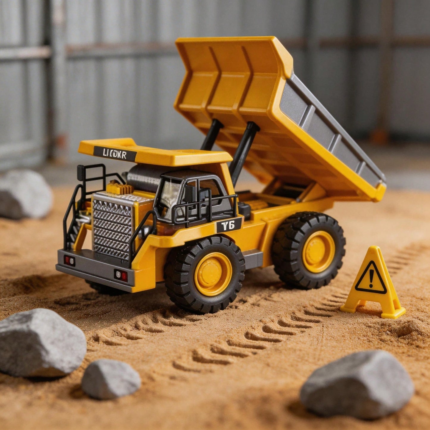 Durable Dump Truck Toy with Smooth Edges