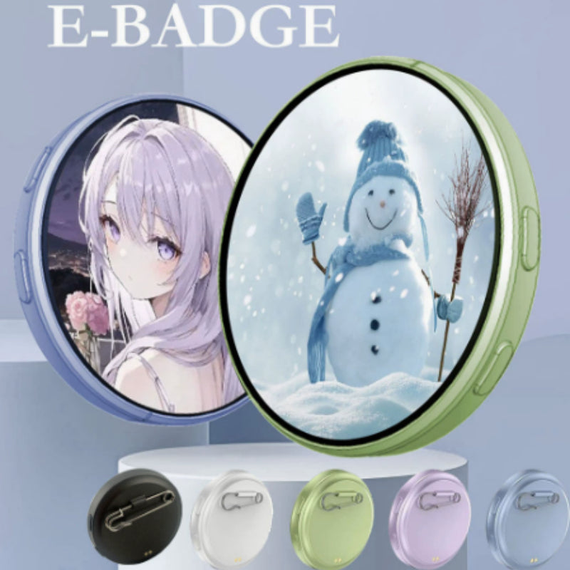 Electronic Badge with Custom 15-Second Video
