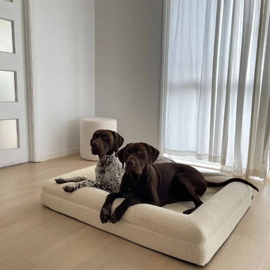 Dog Bed with Waterproof Memory Foam