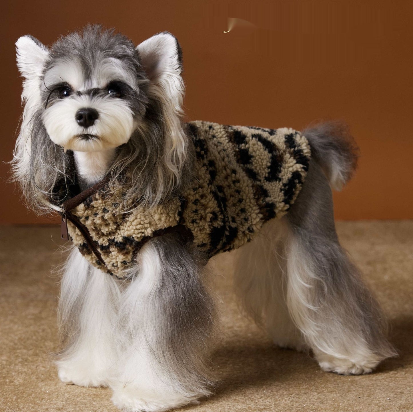 Dog Clothes, Fair Isle Sleeveless Style