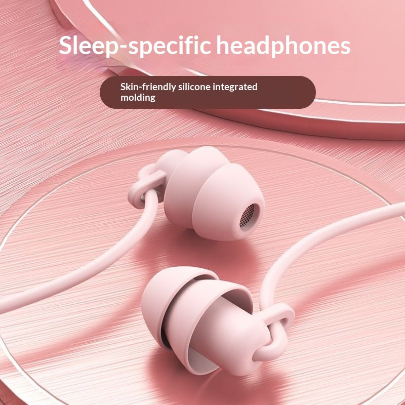 In-Ear Sleep Headphones with Wired Noise Isolation