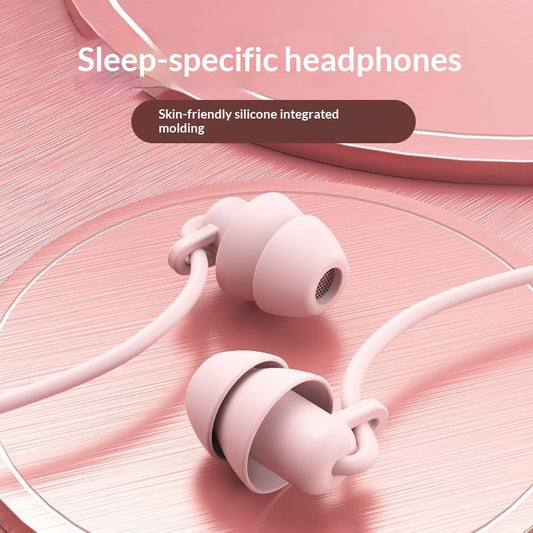 In-Ear Sleep Headphones with Wired Noise Isolation