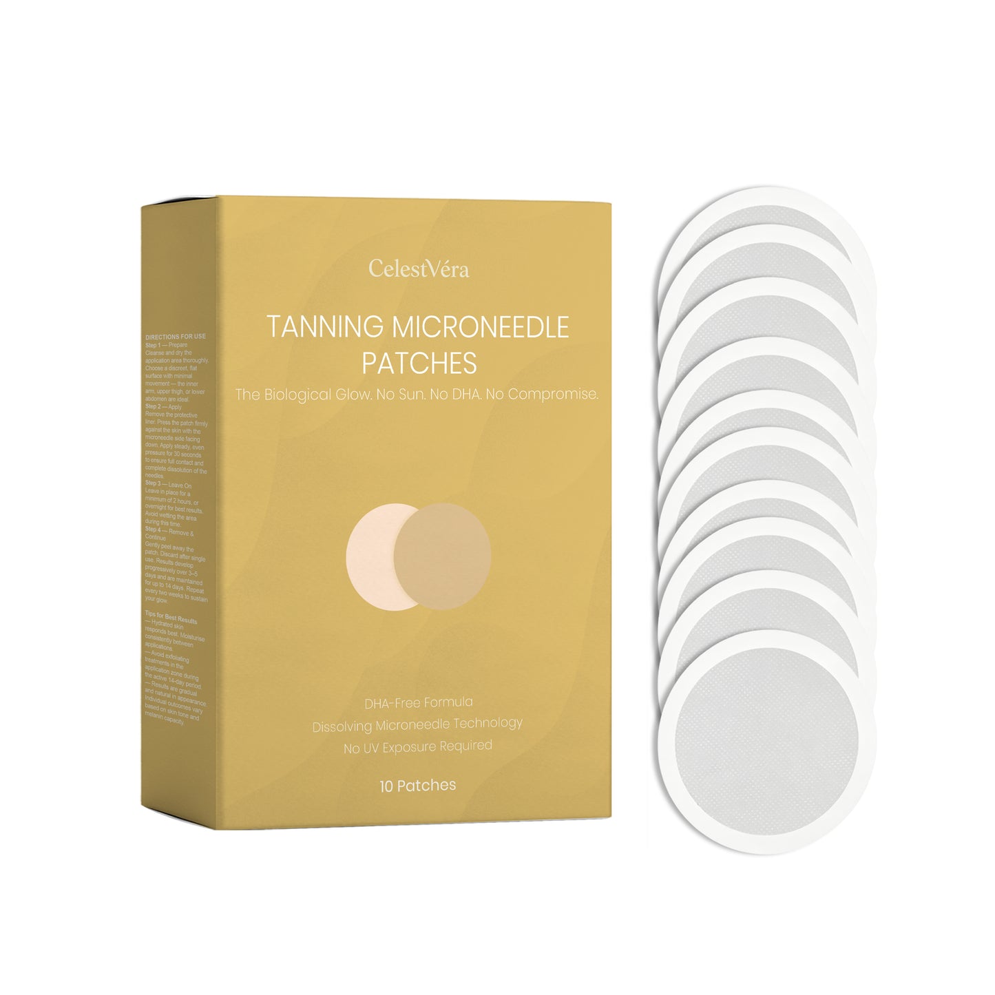Tanning Microneedle Patches