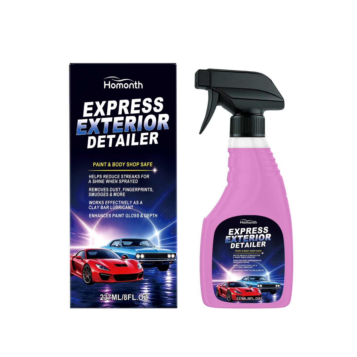Exterior Detailer Spray for High-Gloss Shine