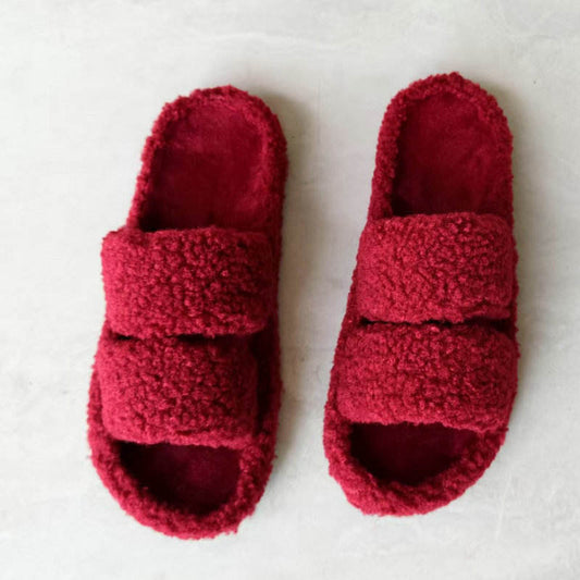 Silent Minimalist Soft Cotton Slippers