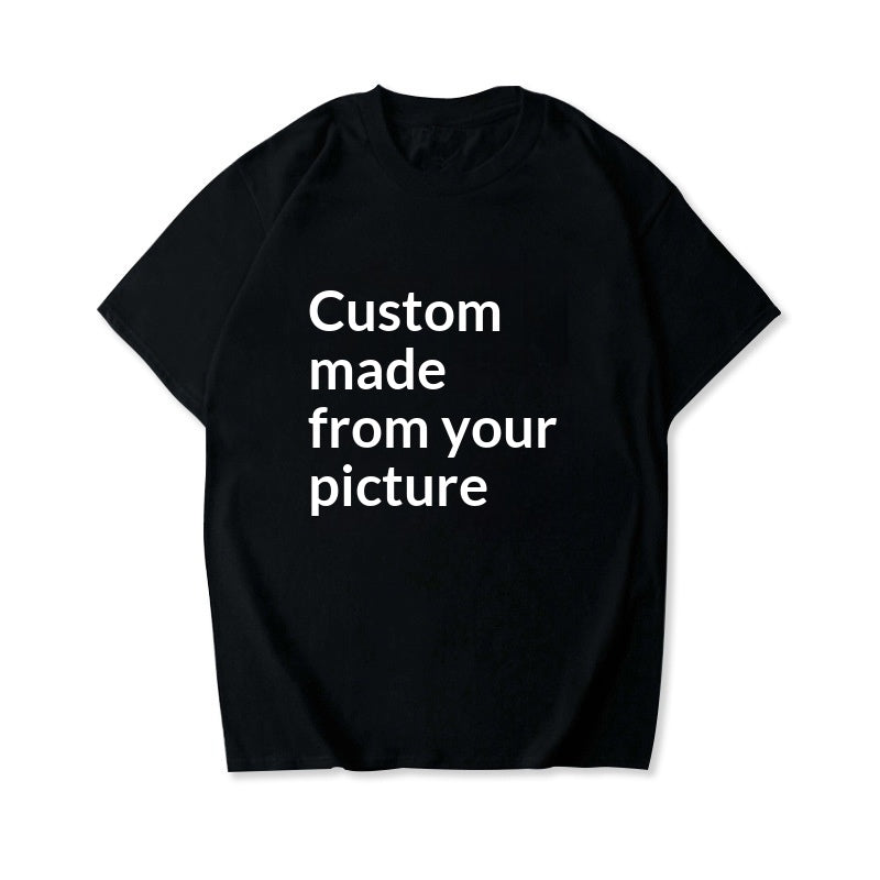 Round-Neck Shirt with Printed Logo