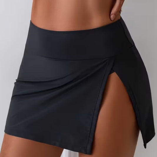 Beach Bikini High-end Fashionable Solid-color Swim Trunks