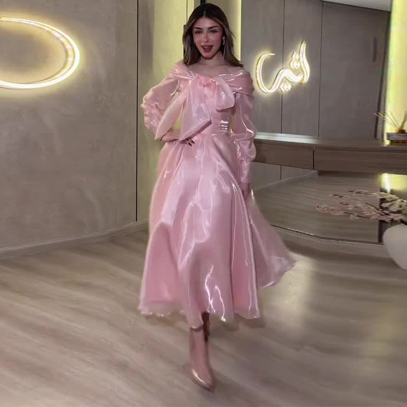Dress, French-Style Elegant