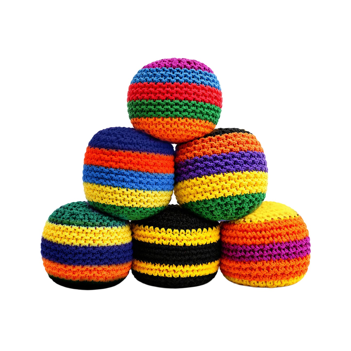 6-Pack Hand Woven Foot Sandbags