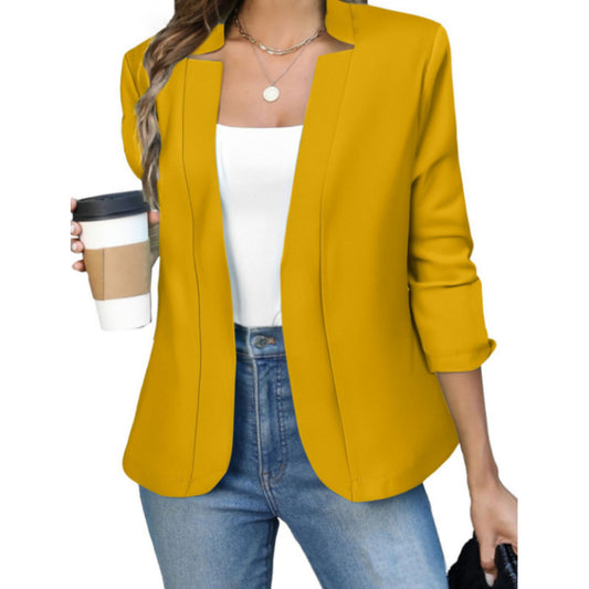 Long-Sleeve Coat - Loose-Fitting