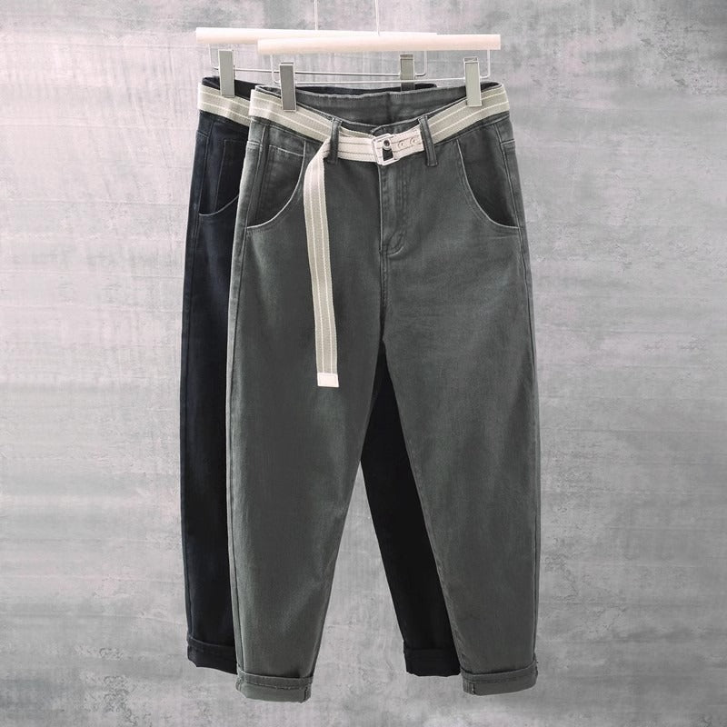 Men's Loose Fit Ankle Length Pants