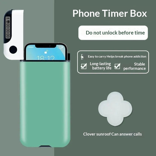 Phone Self-discipline Tool A Timed Phone-locking Box For Building Self-control