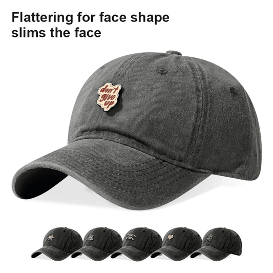 Duckbill Cap with Washed Quick-Drying Print