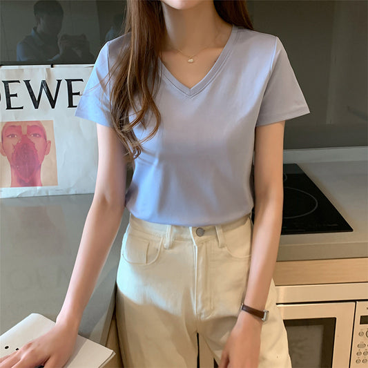 T-Shirt in Loose-Fit Pure Cotton