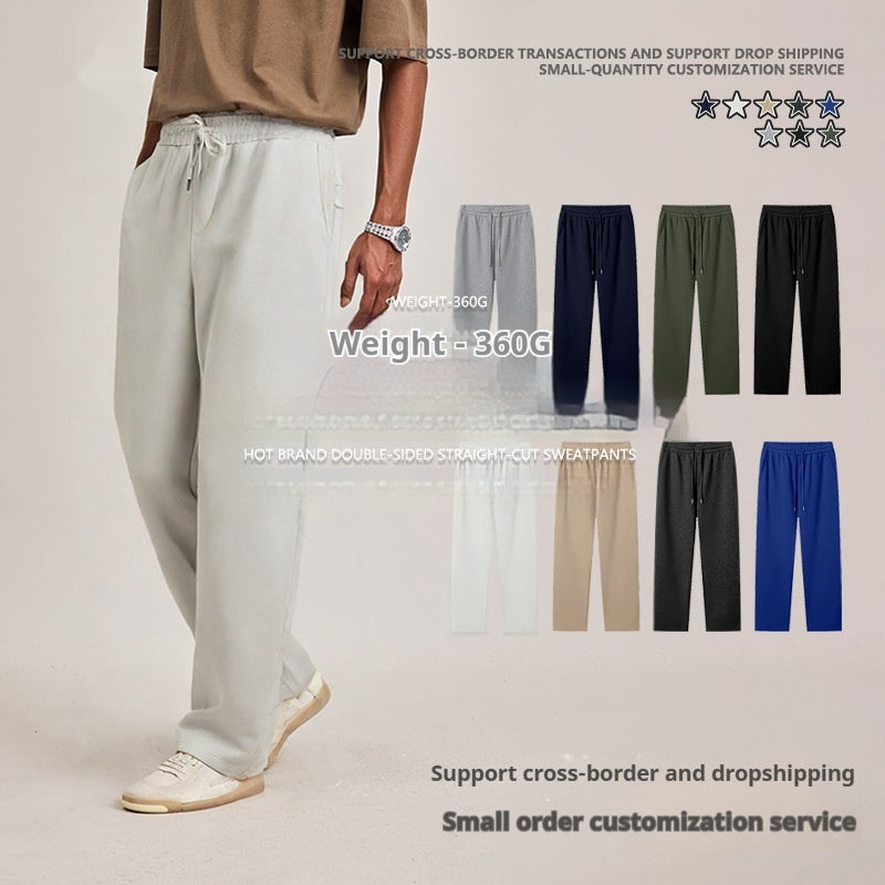 Straight-Leg Sweatpants