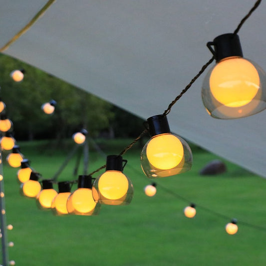 Camping Tent with Integrated LED Lights