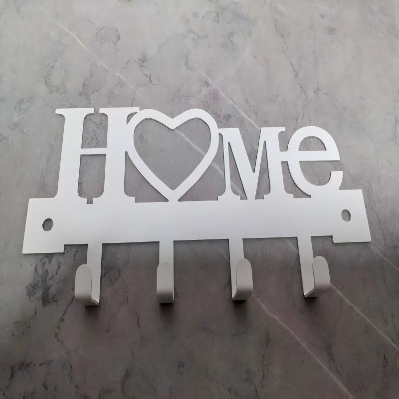 Wall Storage Rack - Decorative Metal Art