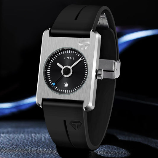 Calendar Watch with Square Dial