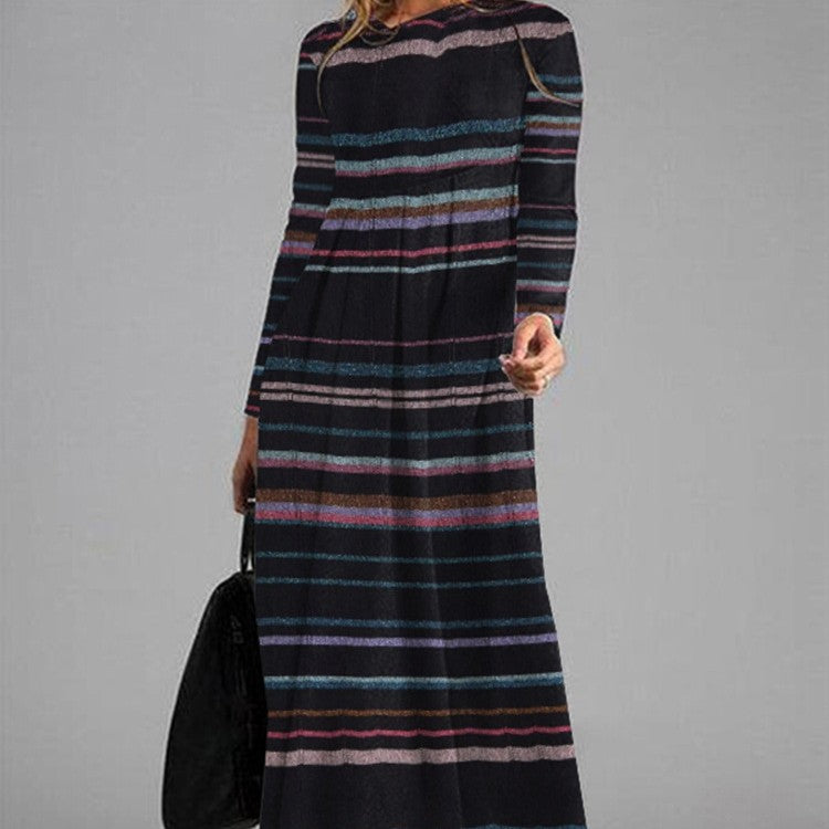 Elegant Figure-hugging Long Dress Slim Fit