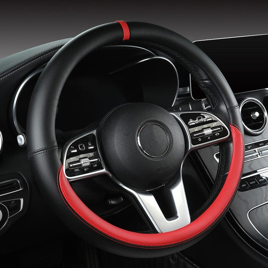 Car Steering Wheel Cover with Minimalist Sporty Design